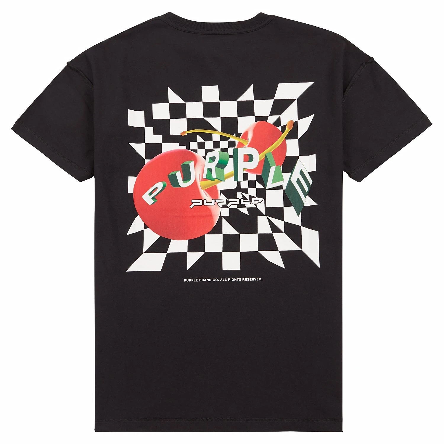 Cherries Tee | Black 4 Cherries Tee | Black - Image 2