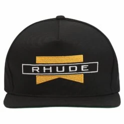 Rhude Chevron Hat | Black