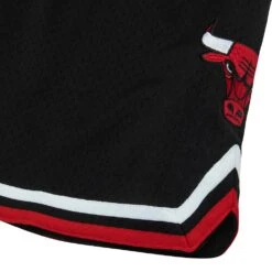 Chi. Bulls 97/98 Authentic Shorts | Black -Daily Fashion chi bulls 9798 authentic shorts black 420187
