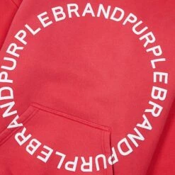 Circle Wordmark Hoodie | Red 8 Circle Wordmark Hoodie | Red -Daily Fashion circle wordmark hoodie red 885029