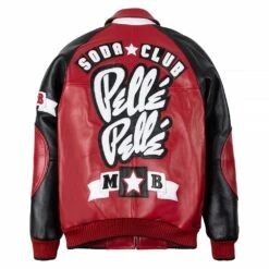Classic Soda Club Plush Jacket | Red/Black 24 Classic Soda Club Plush Jacket | Red/Black -Daily Fashion classic soda club plush jacket redblack 688200