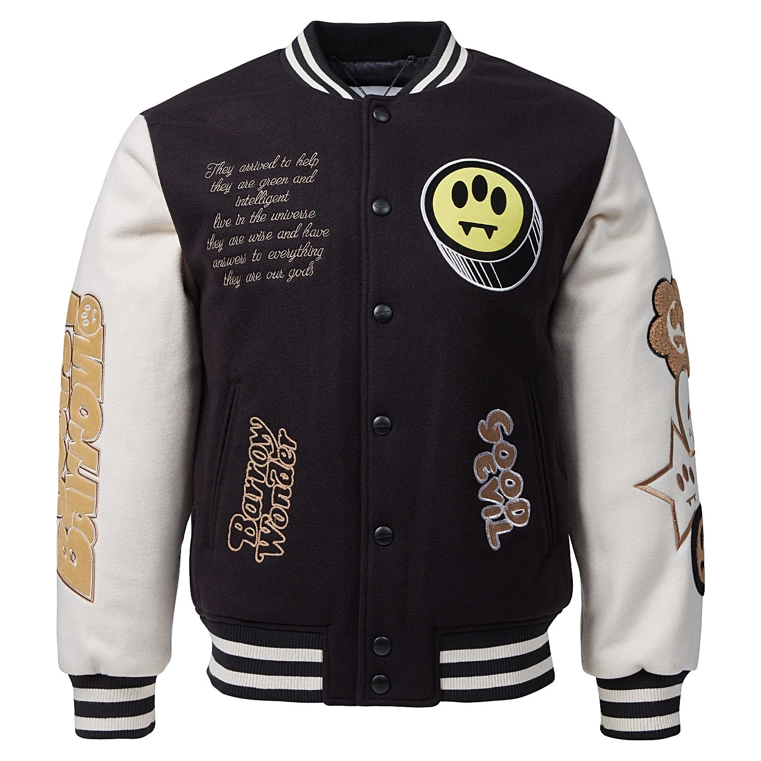 BARROW College Jacket | Black 3 BARROW College Jacket | Black