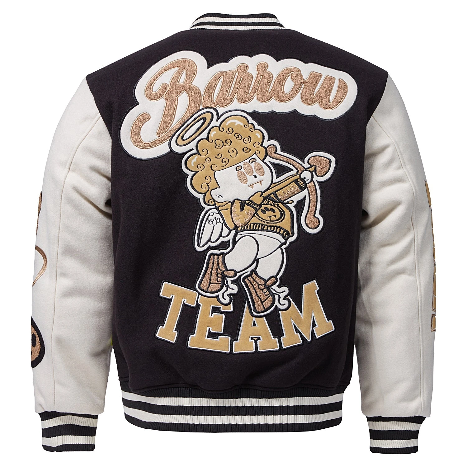 BARROW College Jacket | Black 4 BARROW College Jacket | Black - Image 2