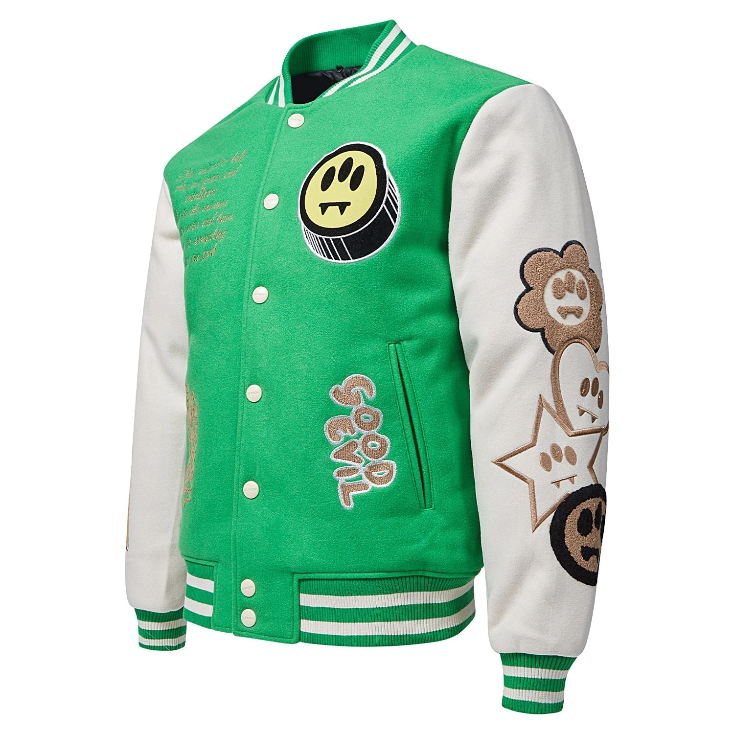 BARROW College Jacket | Fern Green 6 BARROW College Jacket | Fern Green - Image 4