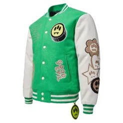 BARROW College Jacket | Fern Green 15 BARROW College Jacket | Fern Green -Daily Fashion college jacket fern green 374916