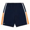 Lacoste Color Block Short | Navy/Mandarin