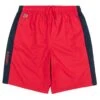 Lacoste Contrast Band Shorts | Red/Navy -Daily Fashion contrast band shorts rednavy 157063
