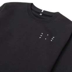 Crew Sweatshirt | Black -Daily Fashion crew sweatshirt black 628190