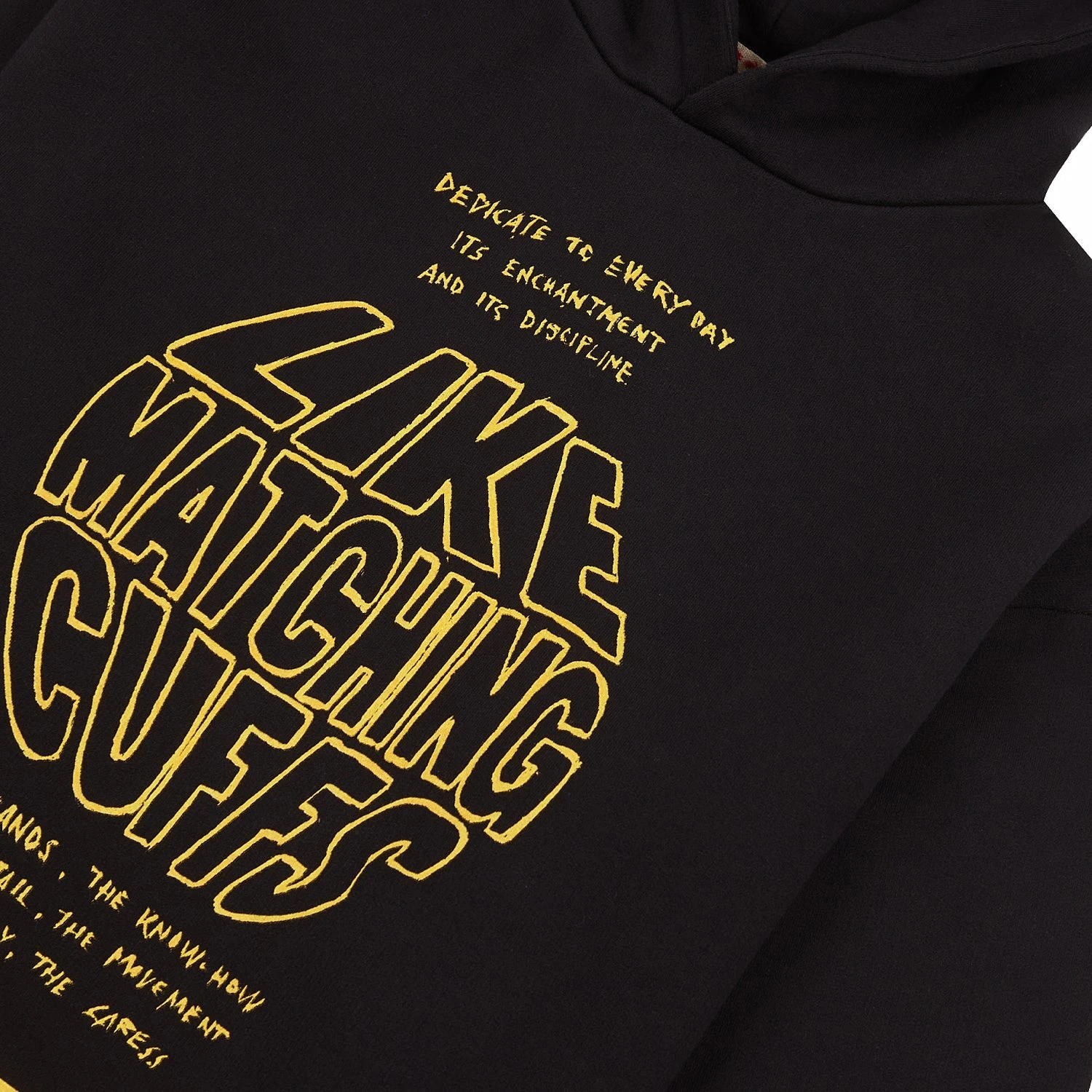 Marni Cuffs Brushed Hoodie | Black 5 Marni Cuffs Brushed Hoodie | Black - Image 3