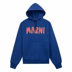 Marni Cutout Logo Hoodie