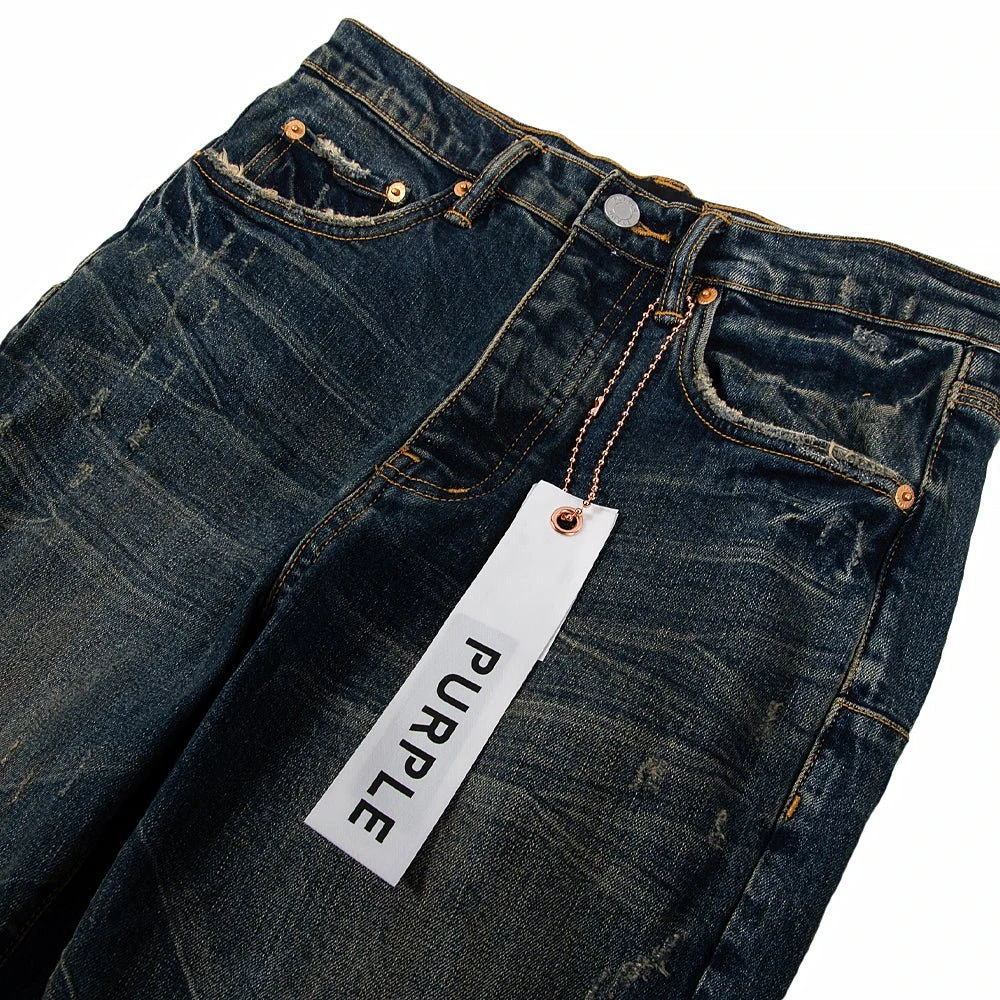 Dark Dirty Indigo Abrasions Denim 4 Dark Dirty Indigo Abrasions Denim - Image 2