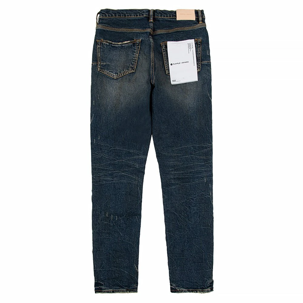 Dark Dirty Indigo Abrasions Denim 7 Dark Dirty Indigo Abrasions Denim - Image 5