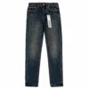 Dark Dirty Indigo Abrasions Denim 1 Dark Dirty Indigo Abrasions Denim -Daily Fashion dark dirty indigo abrasions denim 672704