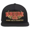 Rhude Desert Hill Hat | Black -Daily Fashion desert hill hat black 270488
