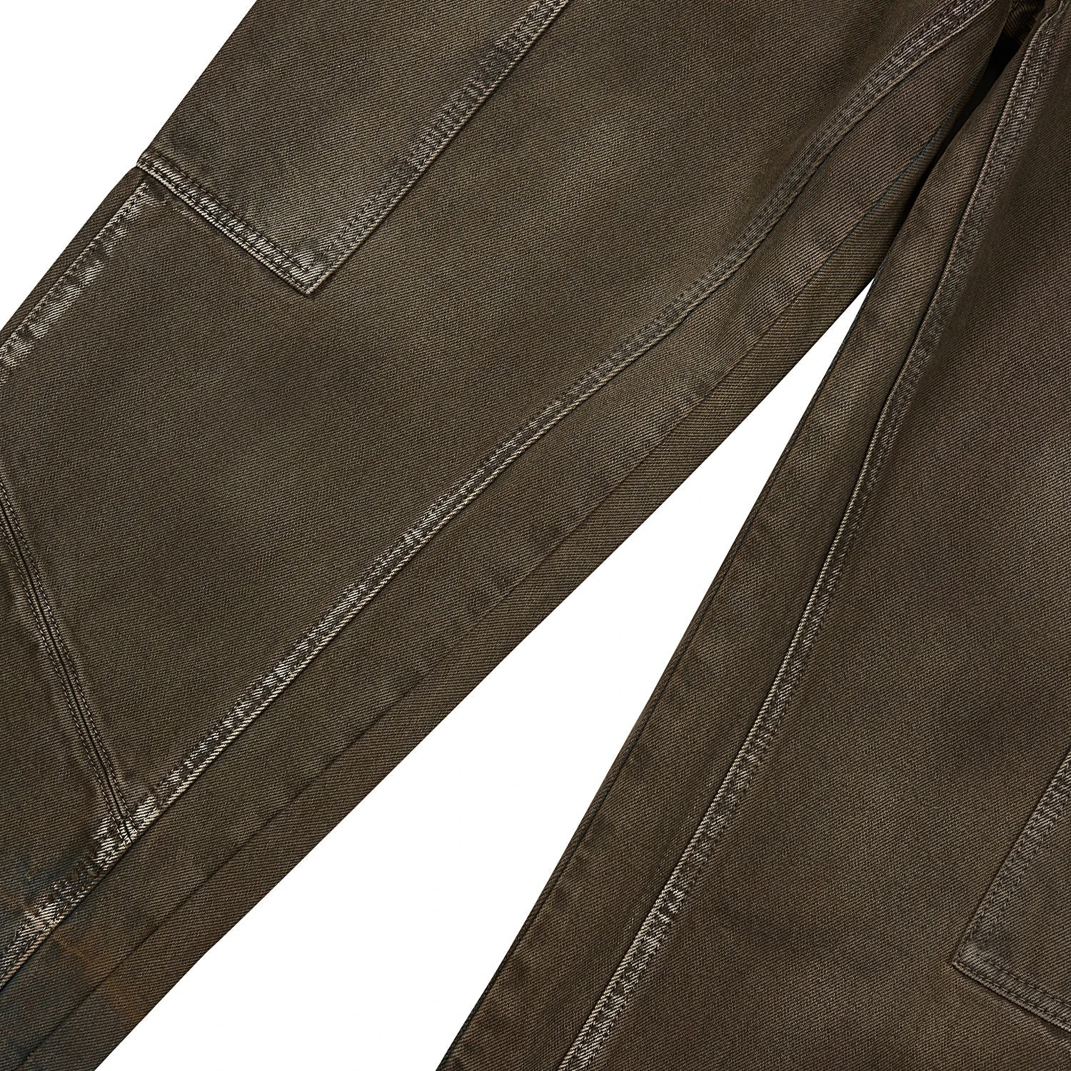 DSM Carpenter Denim | Brown 5 DSM Carpenter Denim | Brown - Image 3