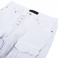 Dunes Denim | White -Daily Fashion dunes denim white 908954