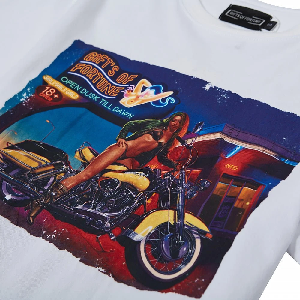 Dusk Till Dawn Tee | White 5 Dusk Till Dawn Tee | White - Image 3