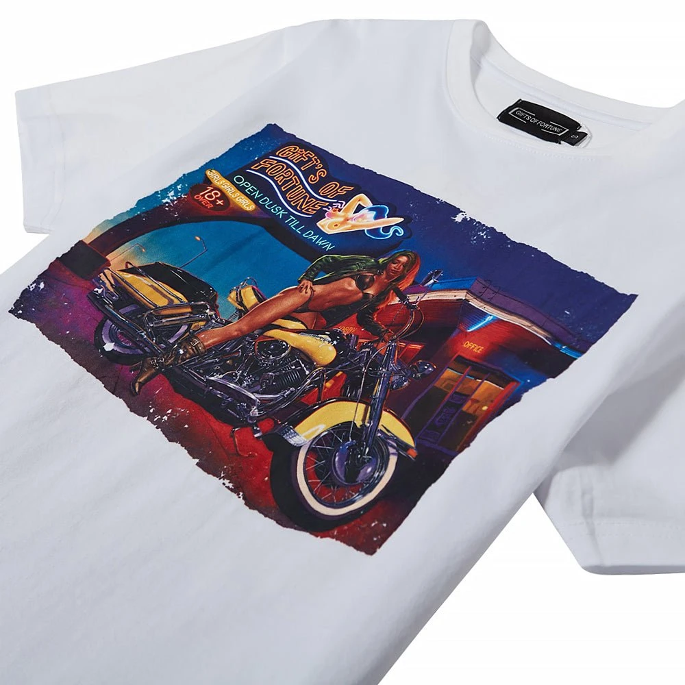 Dusk Till Dawn Tee | White 4 Dusk Till Dawn Tee | White - Image 2