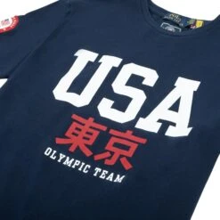 ECOFAST Pure Team USA Jersey T-Shirt | Navy -Daily Fashion ecofast pure team usa jersey t shirt navy 801879