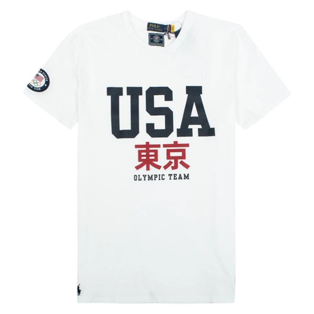 ECOFAST Pure Team USA Jersey T-Shirt | White 3 ECOFAST Pure Team USA Jersey T-Shirt | White