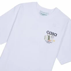 Casablanca Equipment Sportif Tee | White -Daily Fashion equipment sportif tee white 397222