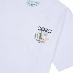 Casablanca Equipment Sportif Tee | White -Daily Fashion equipment sportif tee white 804815