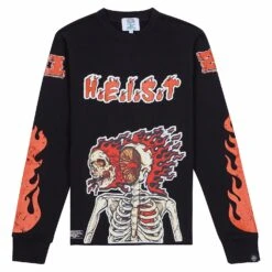 Faceoff Sweatshirt | Orange