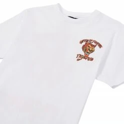 Fighting Tiger Tee | White 8 Fighting Tiger Tee | White -Daily Fashion fighting tiger tee white 447467