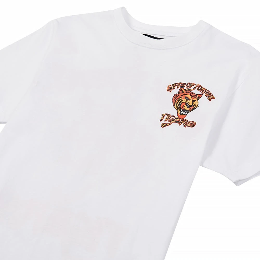 Fighting Tiger Tee | White 5 Fighting Tiger Tee | White - Image 3