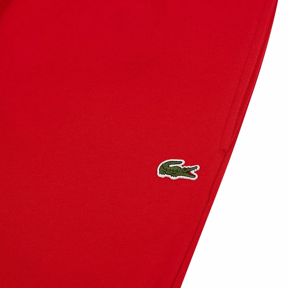 Lacoste Fleece Sweatpant | Red 5 Lacoste Fleece Sweatpant | Red - Image 3