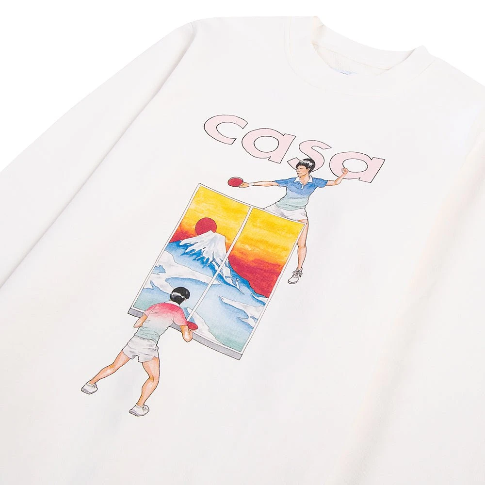 Casablanca Fuji Ping Pong Sweatshirt 4 Casablanca Fuji Ping Pong Sweatshirt - Image 2