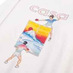 Casablanca Fuji Ping Pong Sweatshirt 8 Casablanca Fuji Ping Pong Sweatshirt -Daily Fashion fuji ping pong sweatshirt 716091