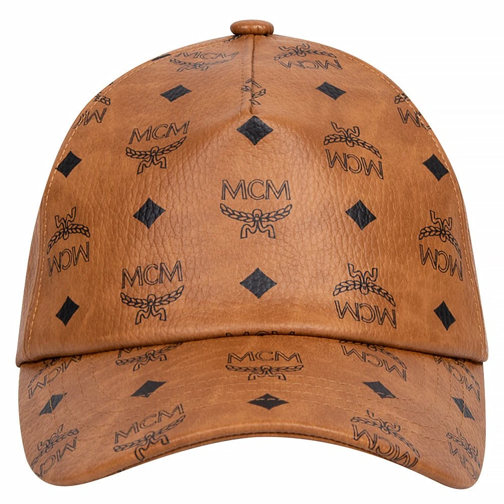 MCM Full Visetos Monogram Hat | Cognac 3 MCM Full Visetos Monogram Hat | Cognac
