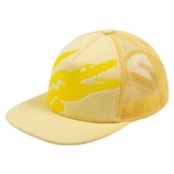 Lacoste Gator Hat | Napolitan Yellow -Daily Fashion gator hat napolitan yellow 245546