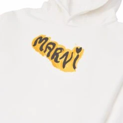 Marni Graffiti Logo Hoodie -Daily Fashion graffiti logo hoodie 524938
