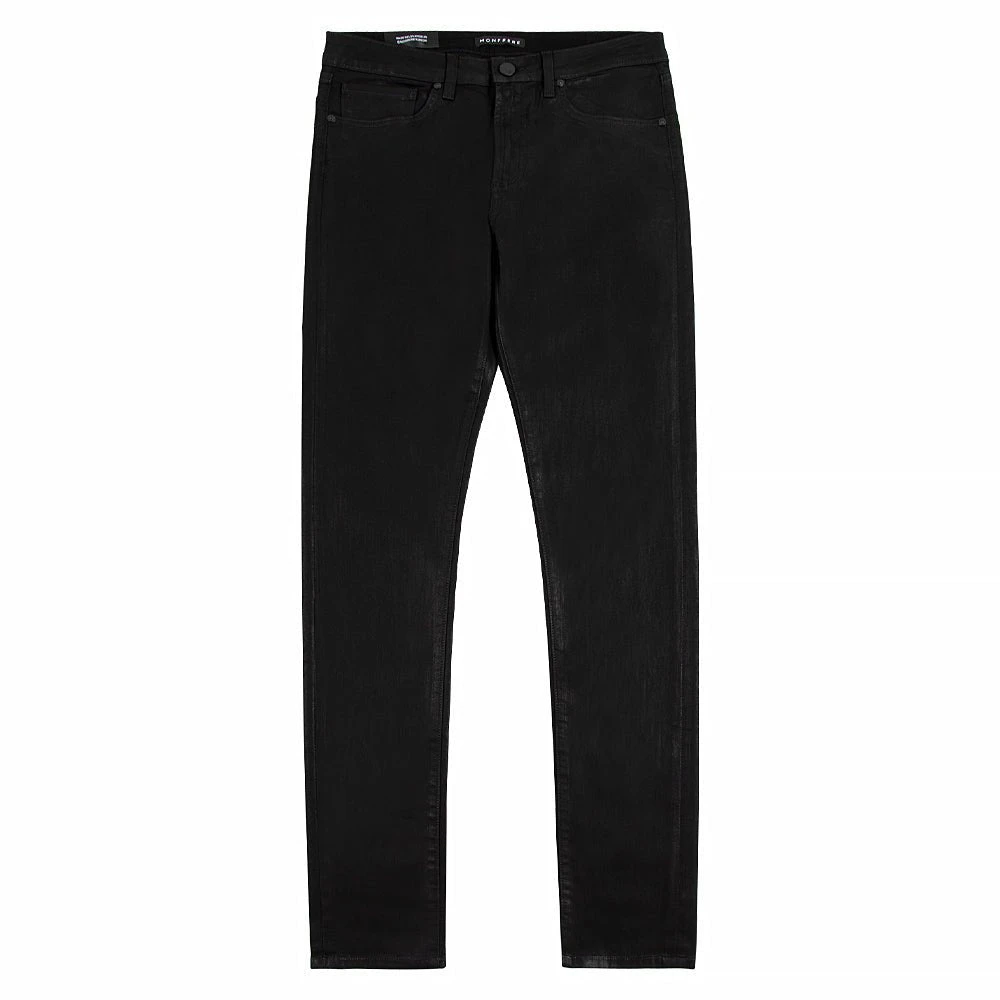 Greyson Coated Denim | Noir 3 Greyson Coated Denim | Noir