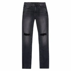 Greyson Distressed Oxford Denim