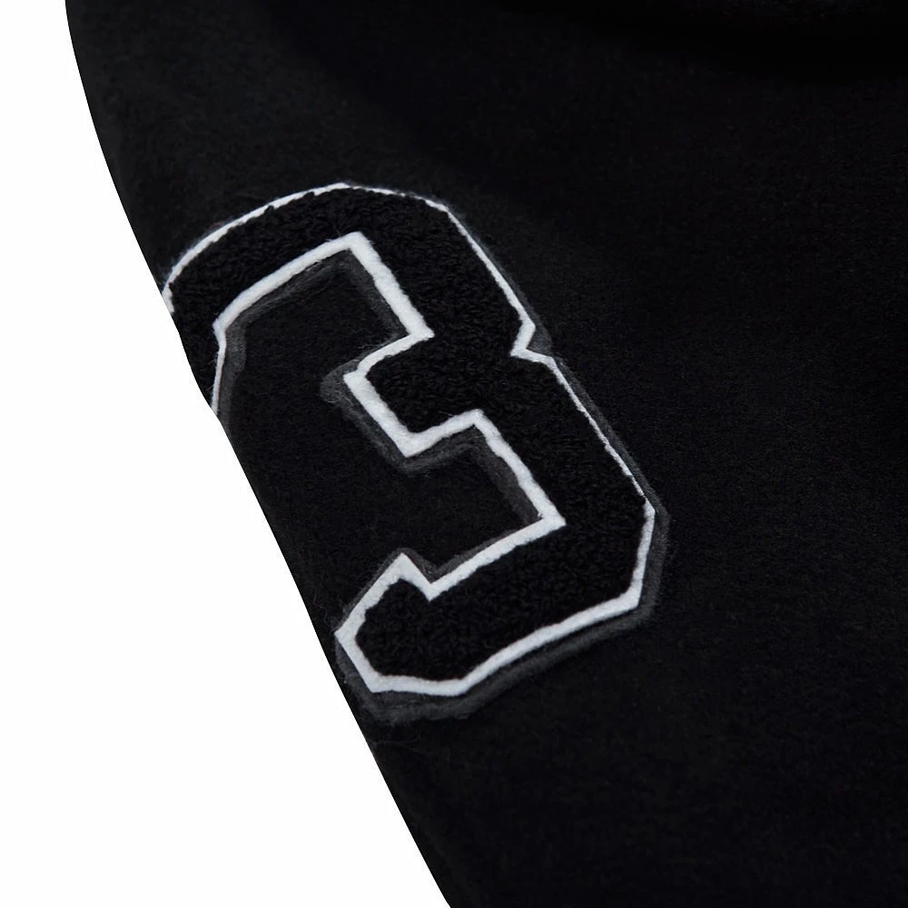 Billionaire Boys Club Helmet Varsity Jacket | Black 9 Billionaire Boys Club Helmet Varsity Jacket | Black - Image 7
