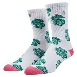 Billionaire Boys Club Hidden Wealth Sock | White