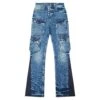 Hip Cargo Flare Denim -Daily Fashion hip cargo flare denim 968921