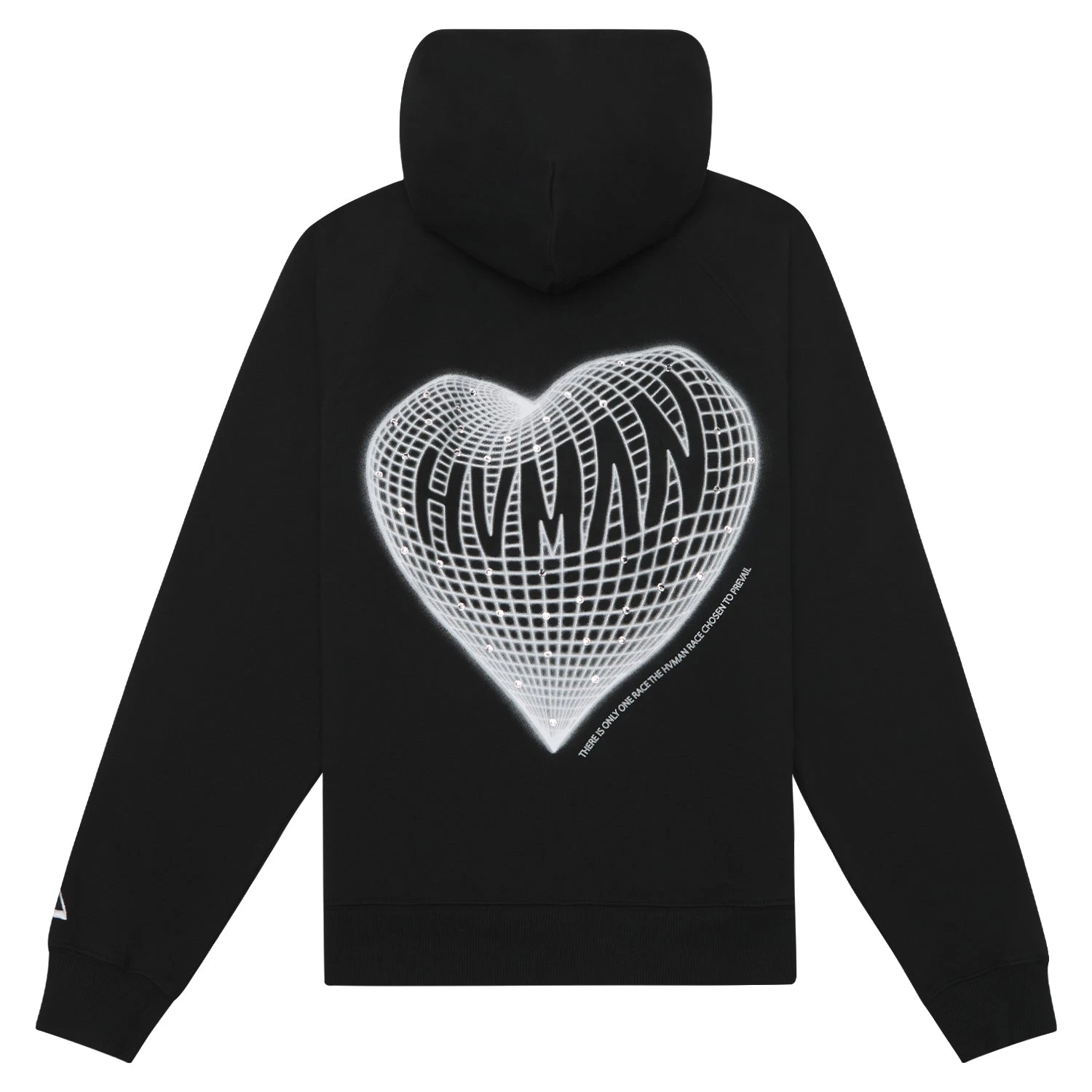 Hvman Love Hoodie | Black 4 Hvman Love Hoodie | Black - Image 2