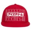 Icey Snapback | Red -Daily Fashion icey snapback red 213986