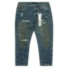 Indigo Vintage Distress Crop Denim 2 Indigo Vintage Distress Crop Denim -Daily Fashion indigo vintage distress crop denim 744968