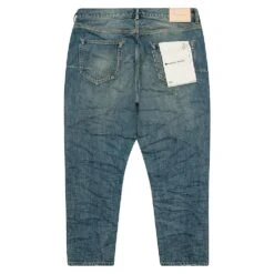 Indigo Vintage Distress Crop Denim -Daily Fashion indigo vintage distress crop denim 880721