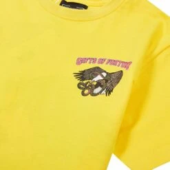 Iron Bird Tee | Yellow -Daily Fashion iron bird tee yellow 531259