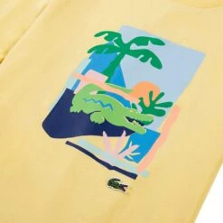 Lacoste Island Tee | Napolitan Yellow -Daily Fashion island tee napolitan yellow 368449