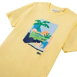 Lacoste Island Tee | Napolitan Yellow -Daily Fashion island tee napolitan yellow 903280