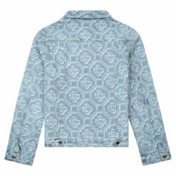 Casablanca Jacquard Denim Jacket 9 Casablanca Jacquard Denim Jacket -Daily Fashion jacquard denim jacket 285205