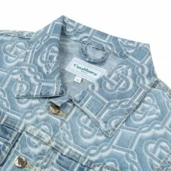 Casablanca Jacquard Denim Jacket 8 Casablanca Jacquard Denim Jacket -Daily Fashion jacquard denim jacket 906992