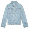 Casablanca Jacquard Denim Jacket 1 Casablanca Jacquard Denim Jacket -Daily Fashion jacquard denim jacket 962813
